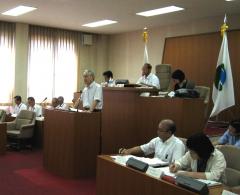 9月定例会初日