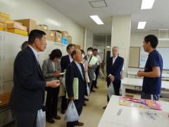 兵庫県立高等特別支援学校視察 兵庫県立高等特別支援学校視察