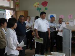浦安小学校訪問の様子 浦安小学校訪問の様子