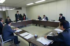 津山市斎場視察