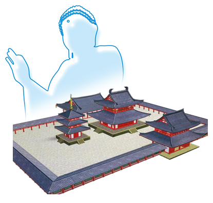 斎尾廃寺復元想像図