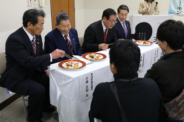 サーモン試食会１.JPG