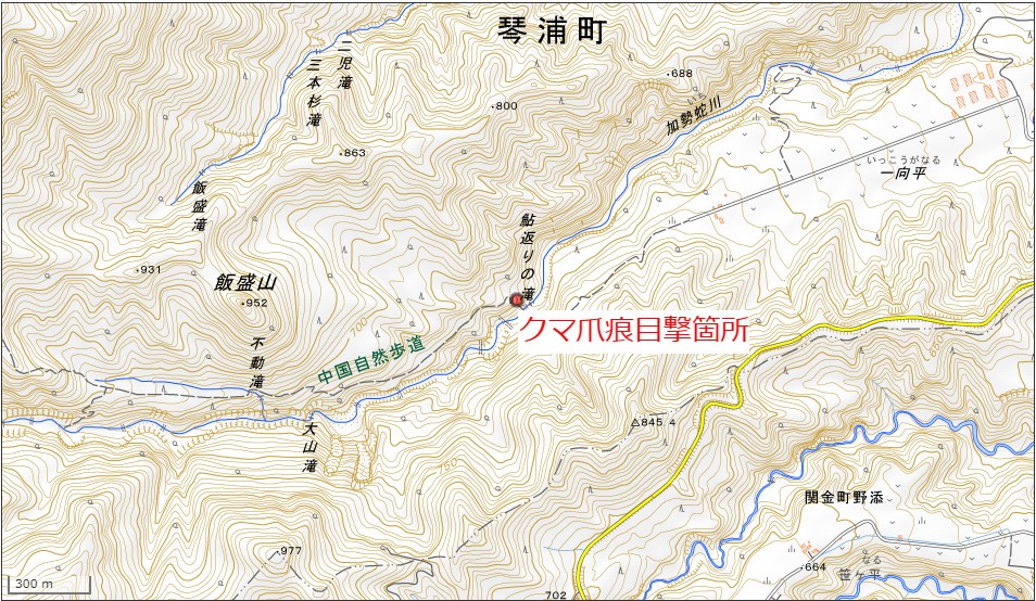 クマ痕跡目撃位置図.jpg クマ痕跡目撃位置図.jpg